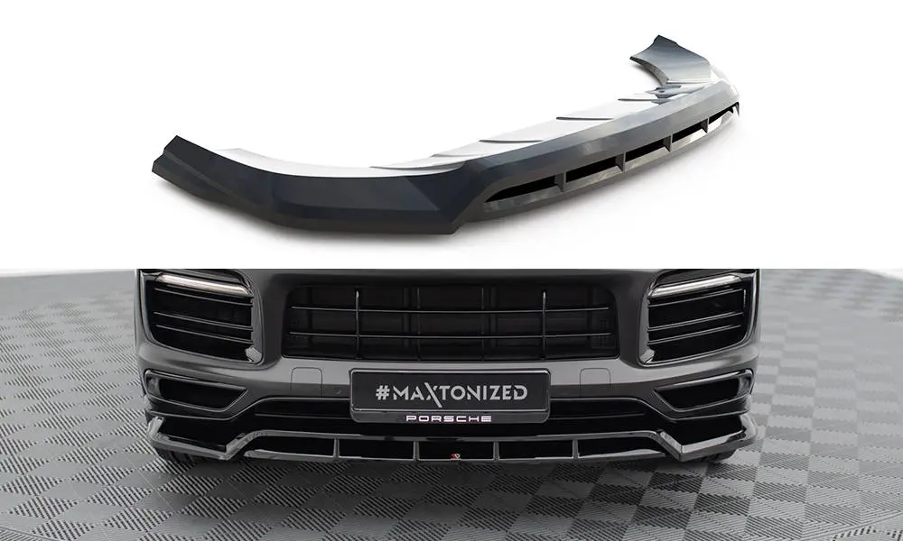 Frontspoiler Porsche Cayenne III (9YA) Sport Design 2017 - 2023 | Glossy Black Edition – bilde 2