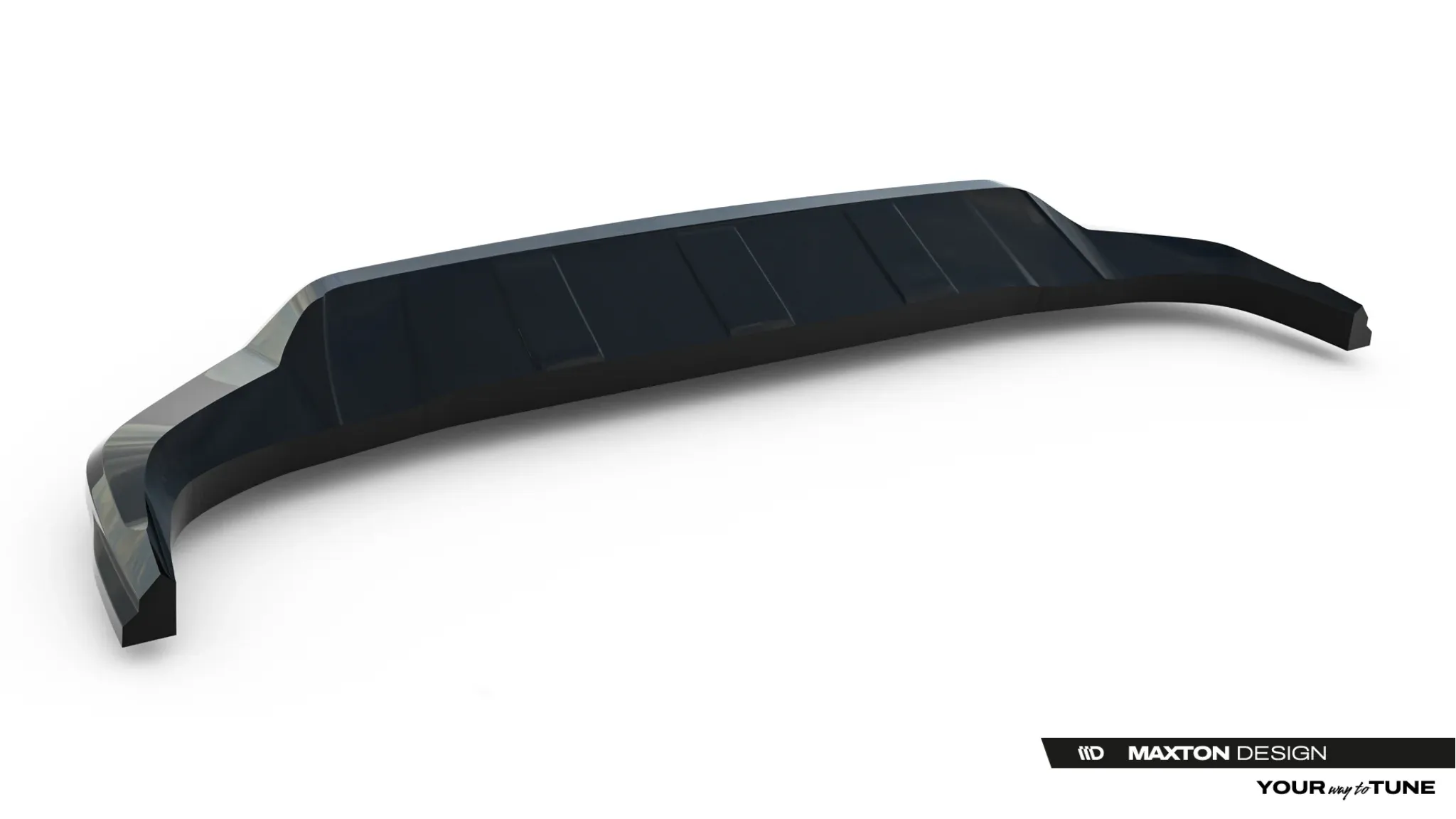 Frontspoiler Porsche Cayenne (Mk3 Facelift) 2023-2026 | Glossy Black Edition – bilde 4