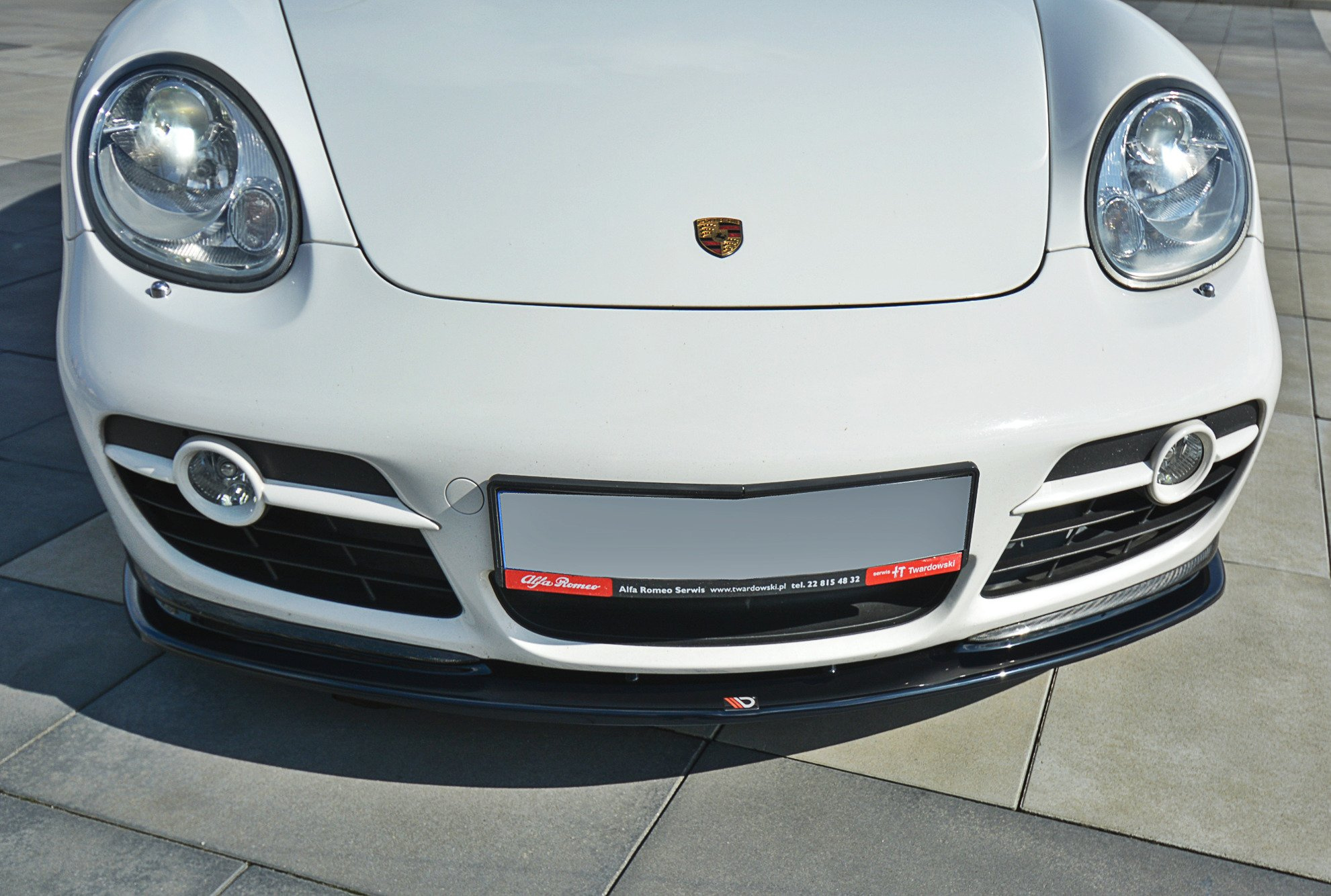 Frontspoiler PORSCHE Cayman S 987C 2006 - 2009 | Sport Glossy Black Edition V2 – bilde 3