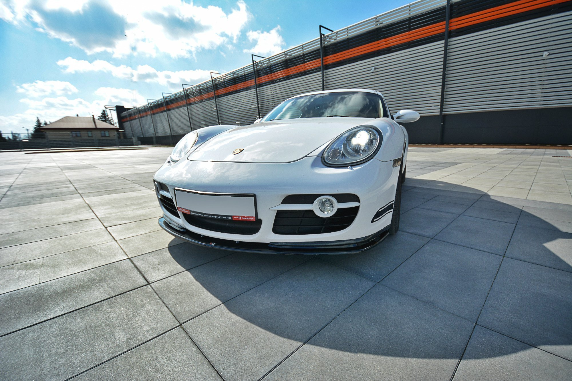 Frontspoiler PORSCHE Cayman S 987C 2006 - 2009 | Sport Glossy Black Edition V2 – bilde 4