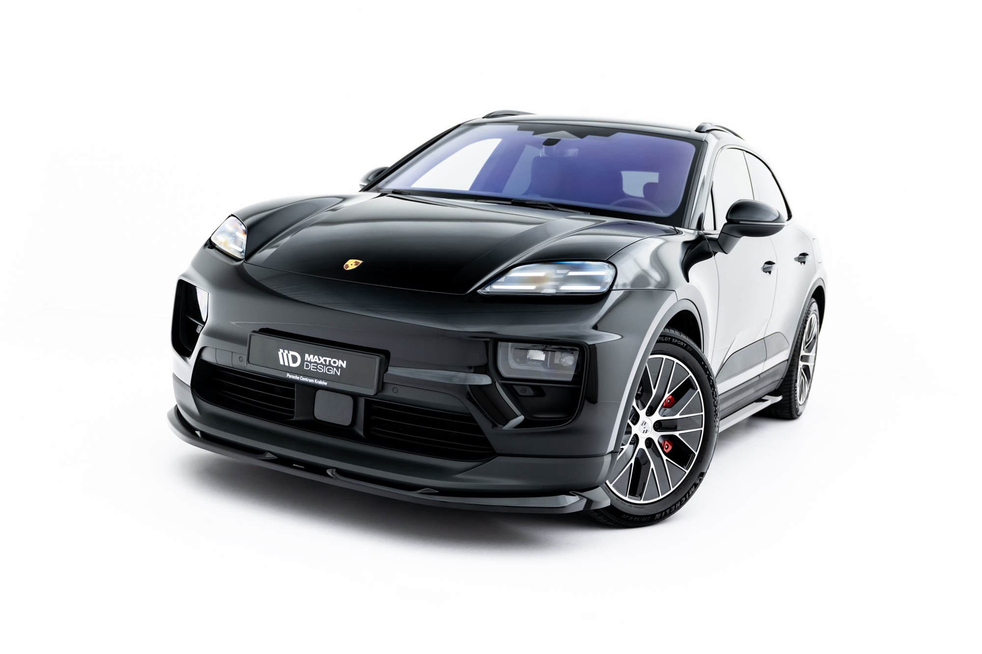 Frontspoiler Porsche Macan EV I 2024 -> | Sport Glossy Black Edition