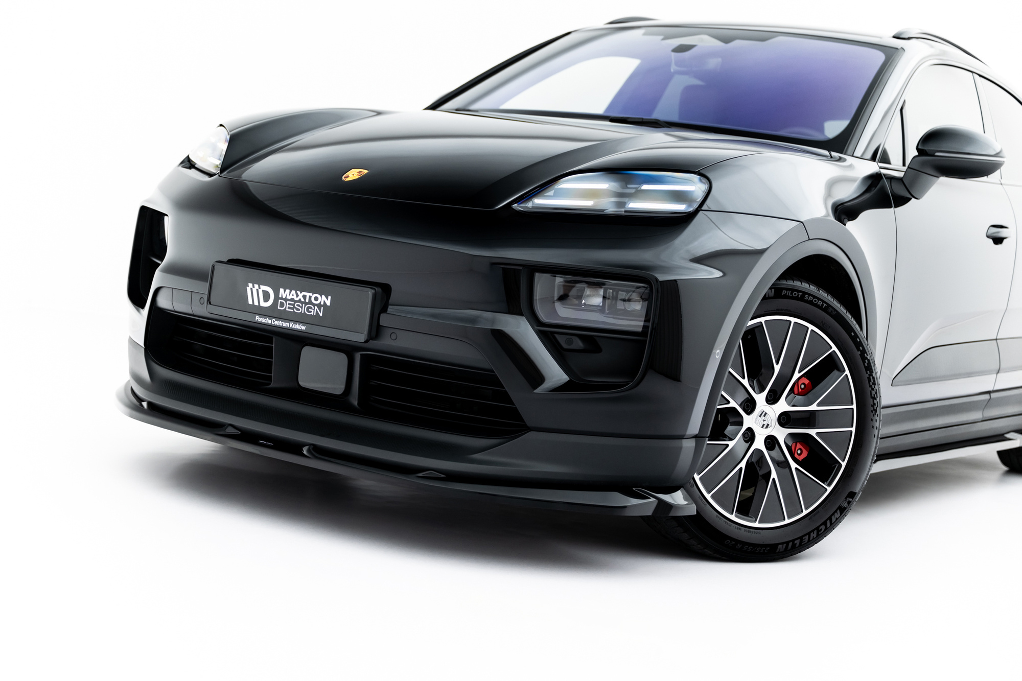 Frontspoiler Porsche Macan EV I 2024 -> | Sport Glossy Black Edition – bilde 2