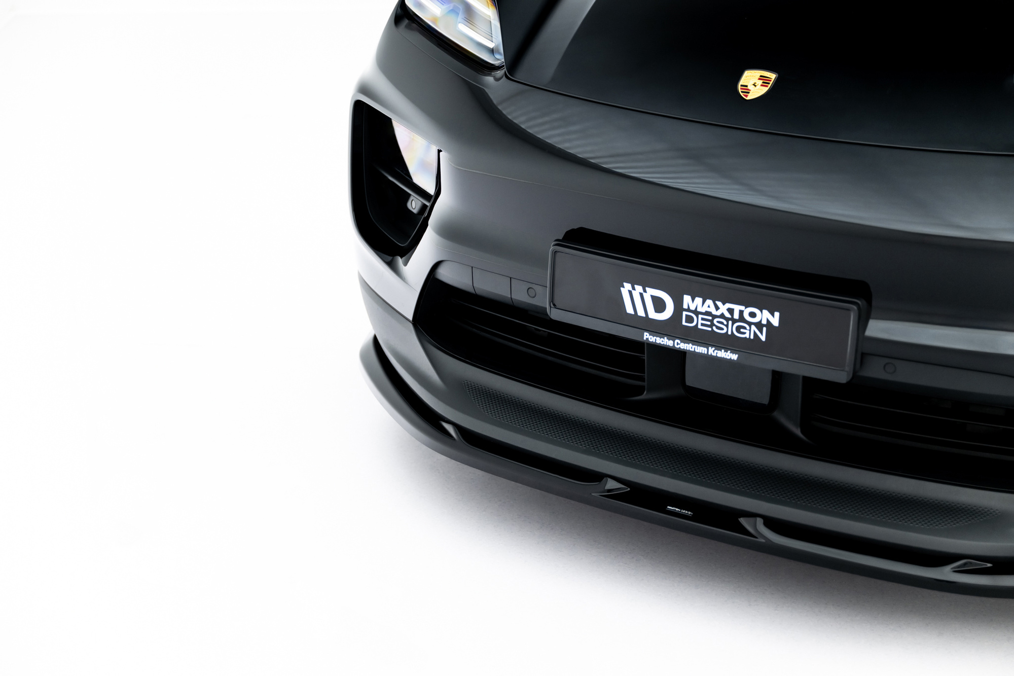 Frontspoiler Porsche Macan EV I 2024 -> | Sport Glossy Black Edition – bilde 3