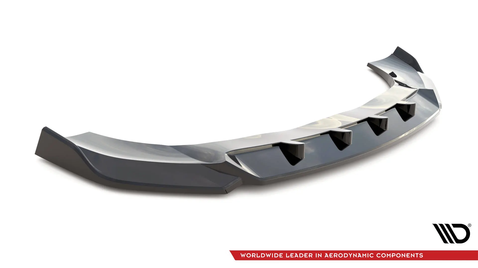 Frontspoiler Porsche Macan I (95B) Facelift 2018 - 2021 | V.1 Glossy Black Edition – bilde 5