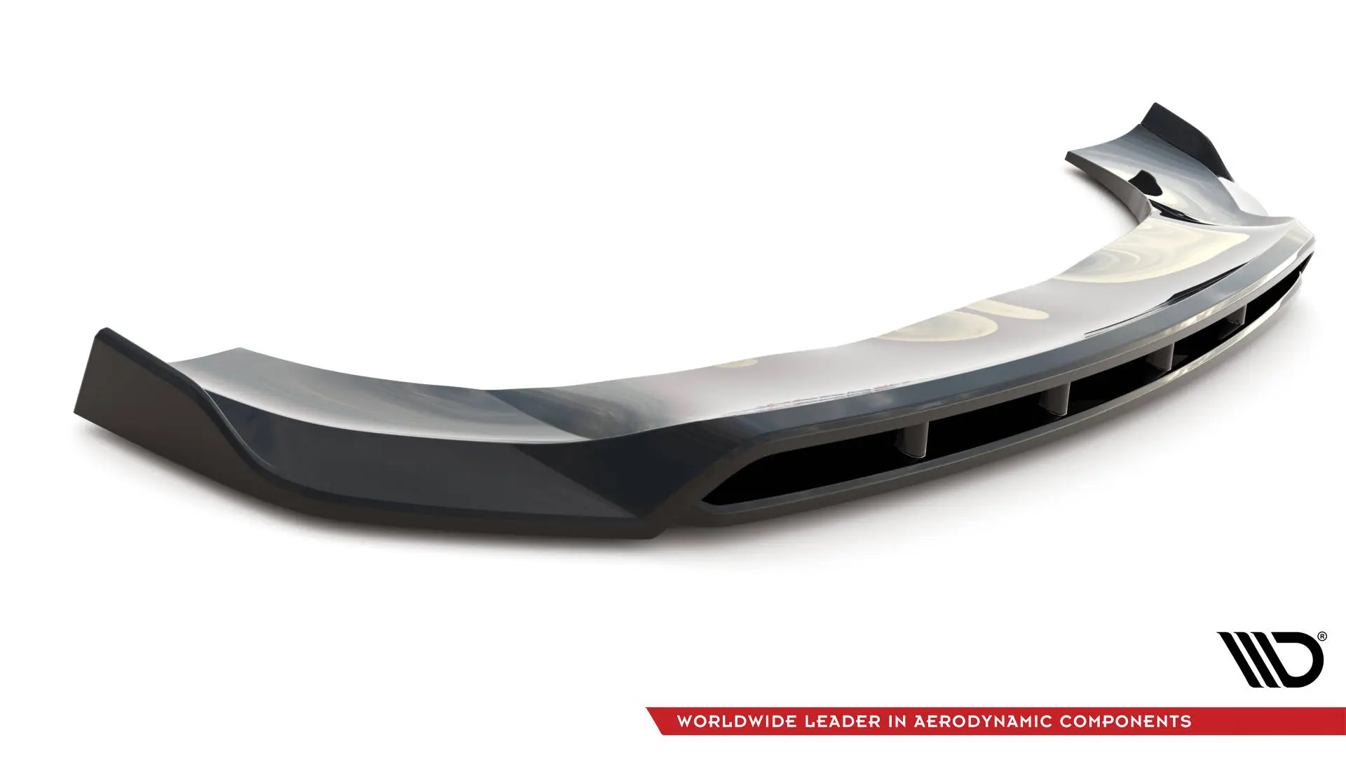 Frontspoiler Porsche Macan I Facelift 2018-2021 | V.2 Glossy Black Edition – bilde 5