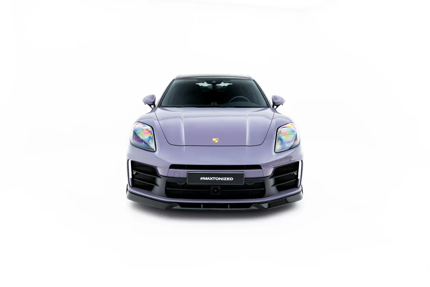 Frontspoiler Porsche Panamera (972/ 4 972/ 4/4S E-Hybrid) 2024 -> | Glossy Black Edition