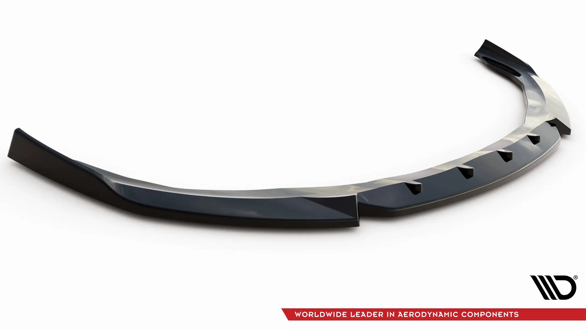 Frontspoiler Porsche Panamera I (970) 2009-2013 / Panamera I Diesel (970) 2011-2013  | V.2 Glossy Black Edition – bilde 4