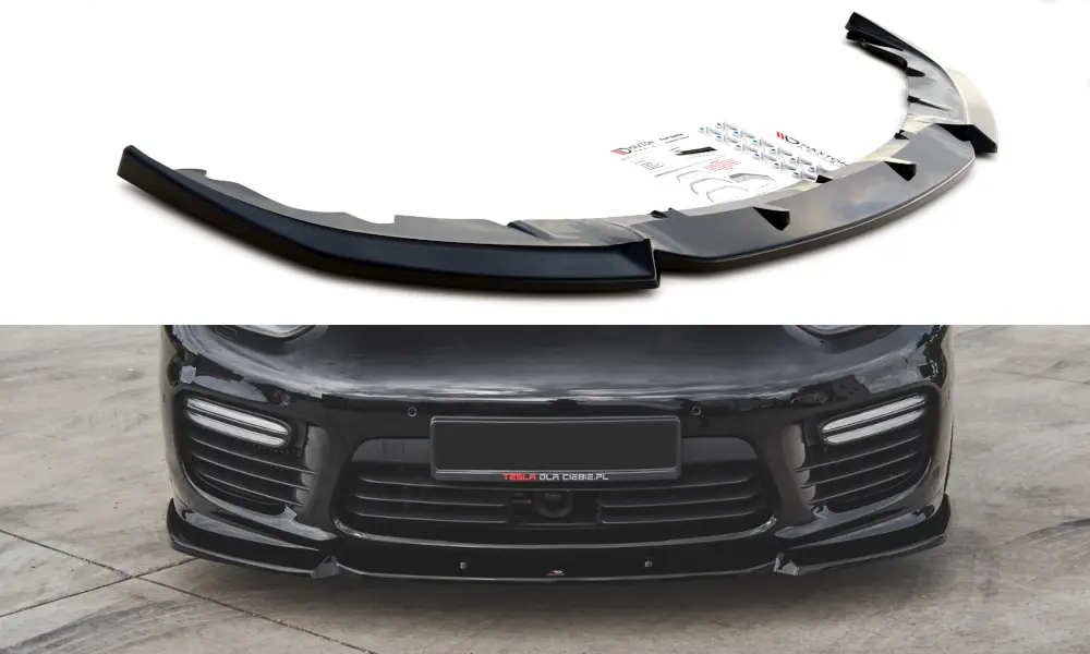 Frontspoiler Porsche Panamera I (970) Turbo Facelift 2013-2016 | V.1 Glossy Black Edition
