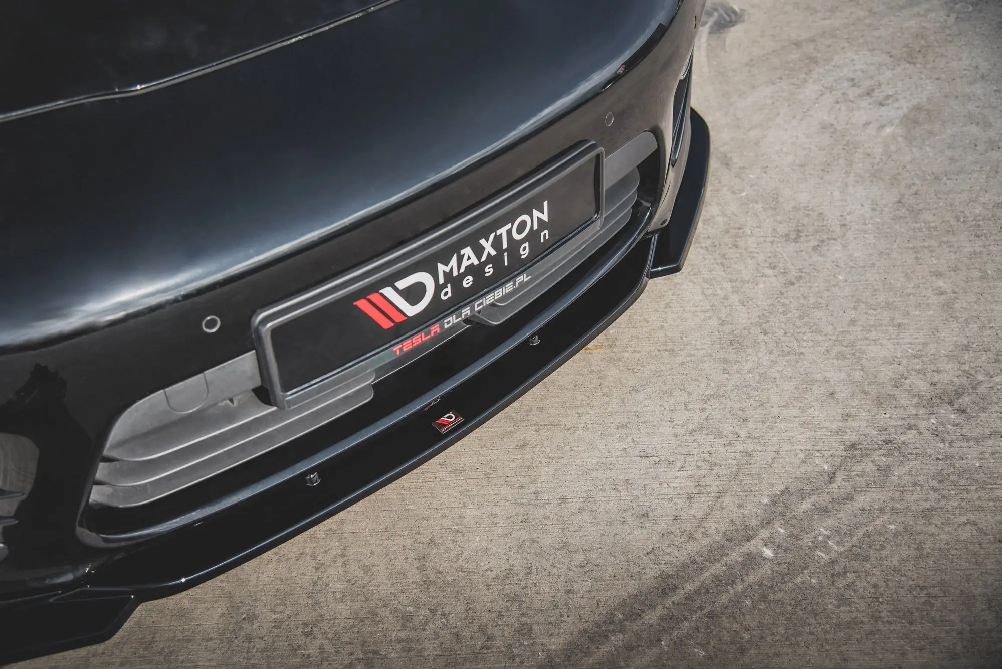 Frontspoiler Porsche Panamera I (970) Turbo Facelift 2013-2016 | V.2 Glossy Black Edition