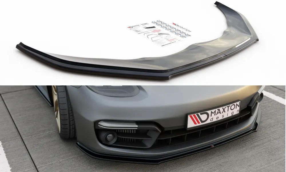 Frontspoiler Porsche Panamera II (971) GTS 2019 - 2023 | Glossy Black Edition – bilde 2