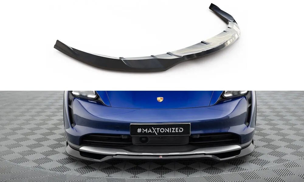 Frontspoiler Porsche Taycan Cross Turismo 2021 -> | Black Edition