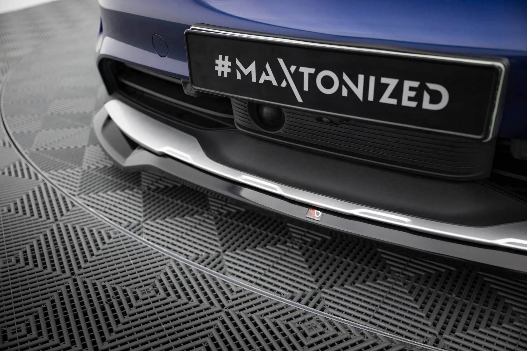 Frontspoiler Porsche Taycan Cross Turismo 2021 -> | Black Edition – bilde 4