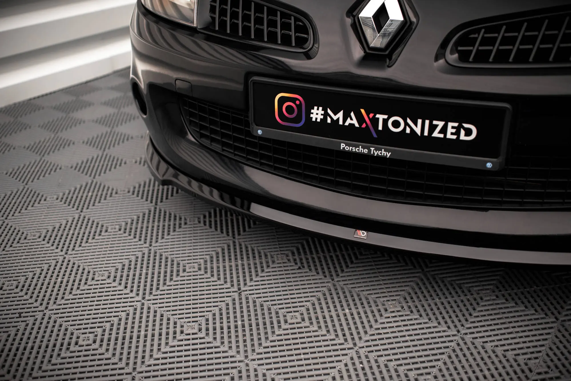 Frontspoiler Renault Clio III RS 2006-2009 | Glossy Black Edition