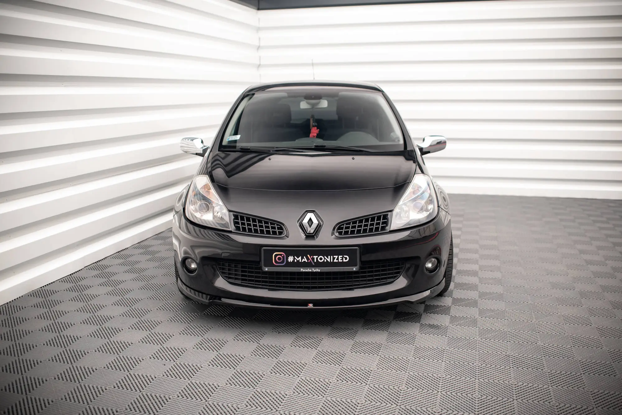 Frontspoiler Renault Clio III RS 2006-2009 | Glossy Black Edition – bilde 2