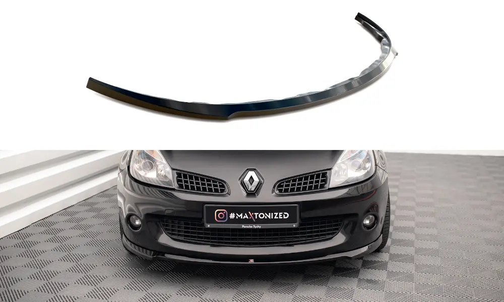 Frontspoiler Renault Clio III RS 2006-2009 | Glossy Black Edition – bilde 3
