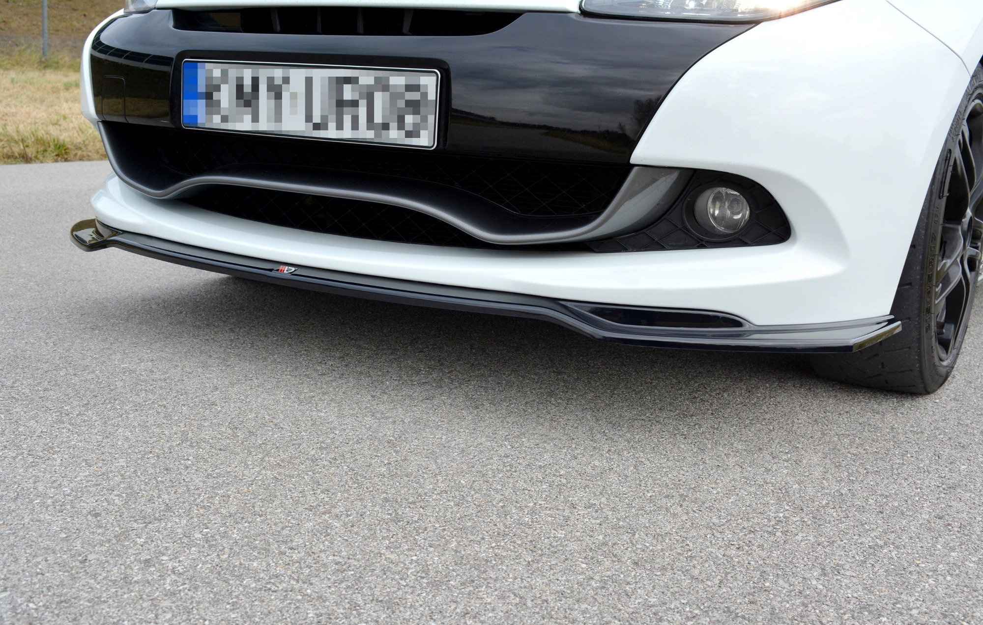 Frontspoiler Renault Clio III RS Facelift 2009 - 2012 | Sport Glossy Black Edition V1 – bilde 3