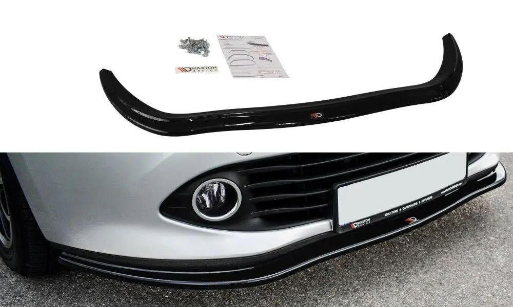 Frontspoiler Renault Clio IV 2012-2016 | V.1 Glossy Black Edition – bilde 2