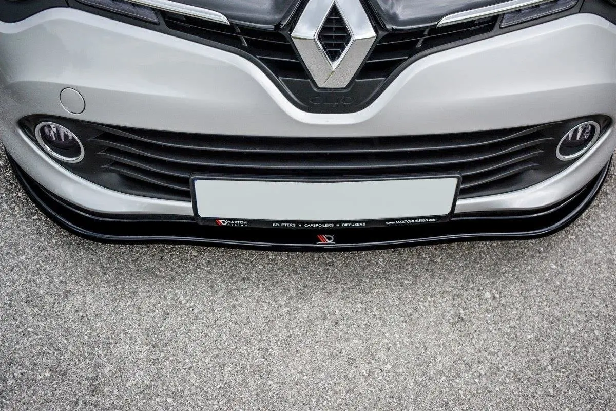 Frontspoiler Renault Clio IV 2012-2016 | V.1 Glossy Black Edition – bilde 3
