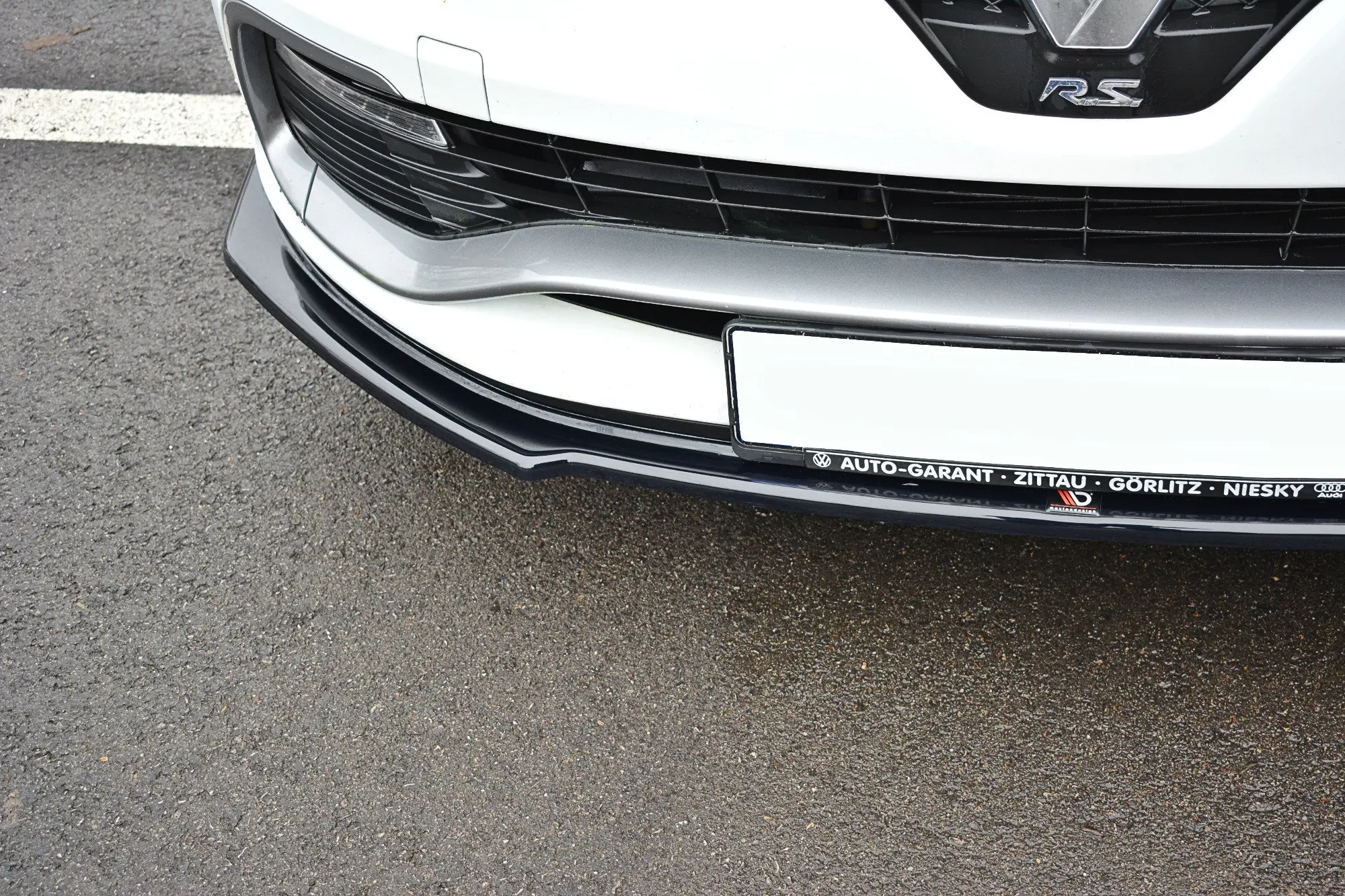 Frontspoiler Renault Clio IV RS 2013-2019 | Glossy Black Edition – bilde 2