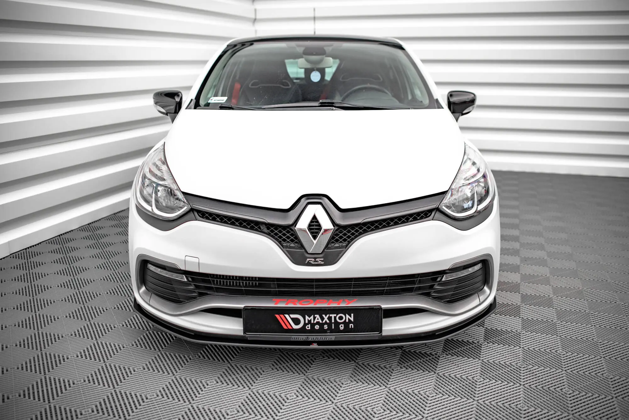 Frontspoiler Renault Clio RS IV 2013 - 2019 | Street Pro Black Edition