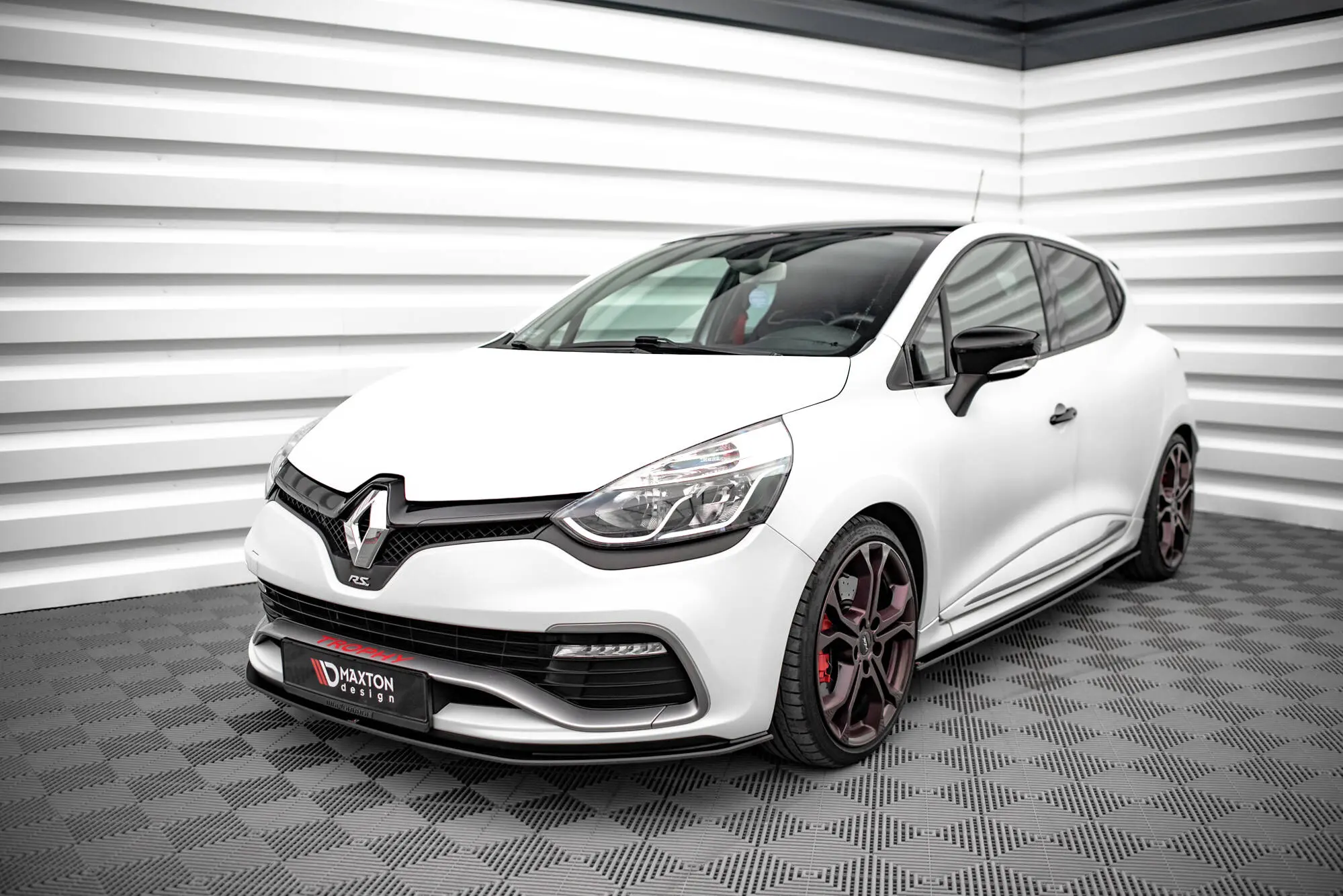 Frontspoiler Renault Clio RS IV 2013 - 2019 | Street Pro Black Edition – bilde 4