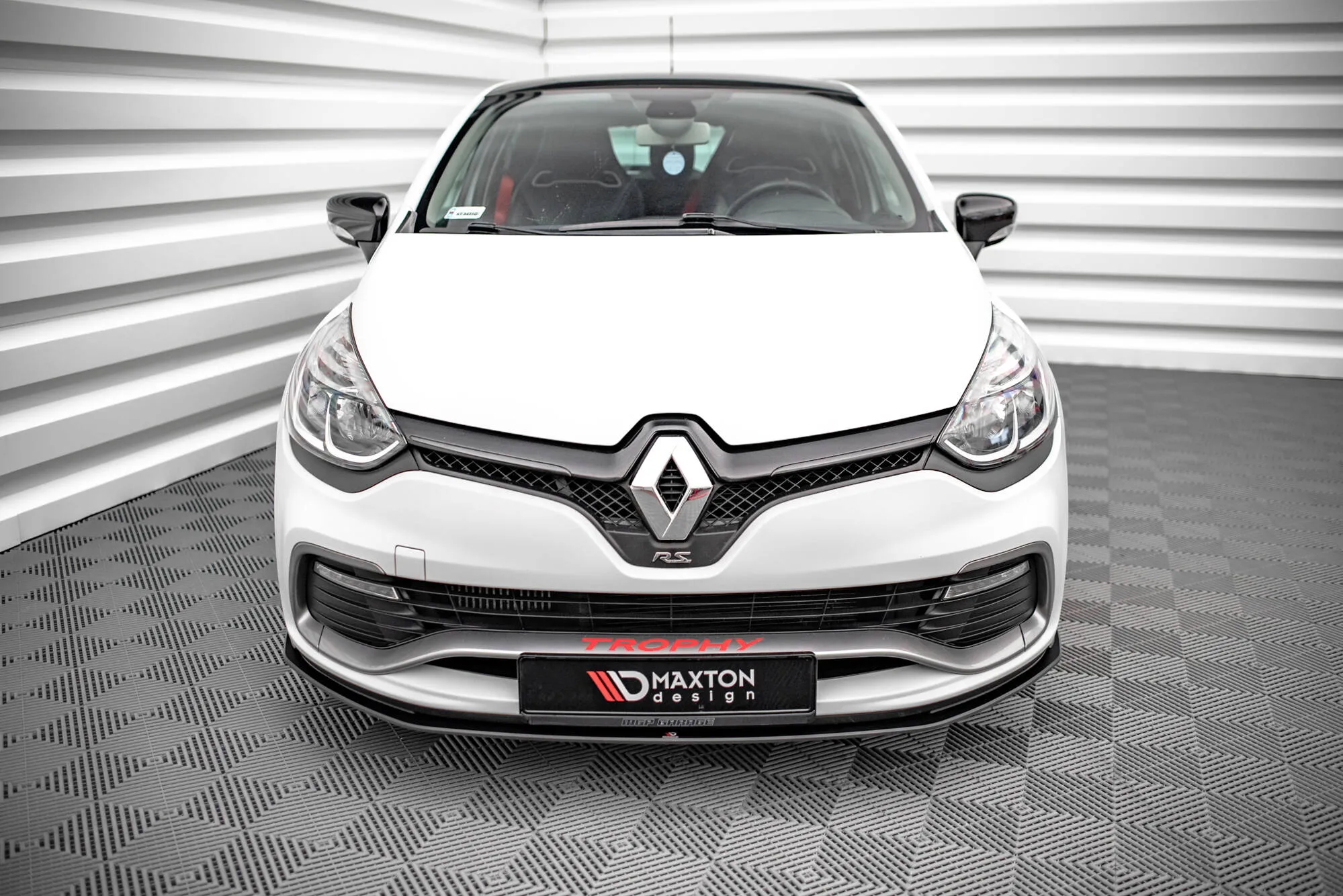 Frontspoiler Renault Clio RS IV 2013 - 2019 | Street Pro Black Edition – bilde 2