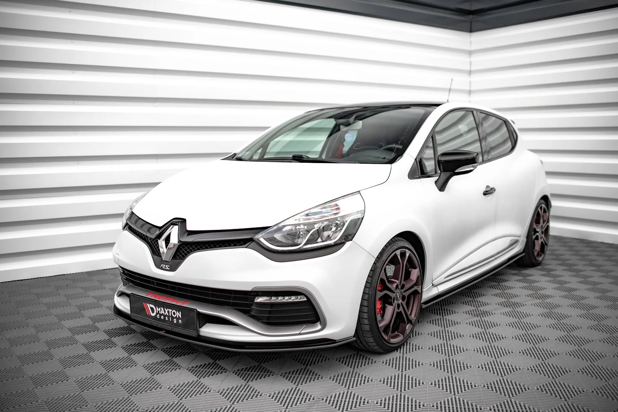Frontspoiler Renault Clio RS IV 2013 - 2019 | Street Pro Black Edition – bilde 3