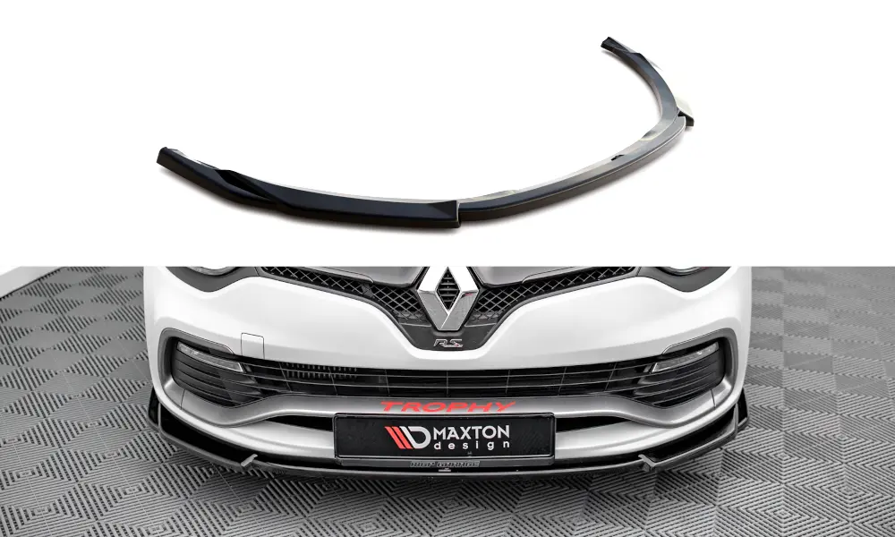 Frontspoiler Renault Clio RS IV 2013 - 2019 | V.2 Glossy Black Black Edition – bilde 2