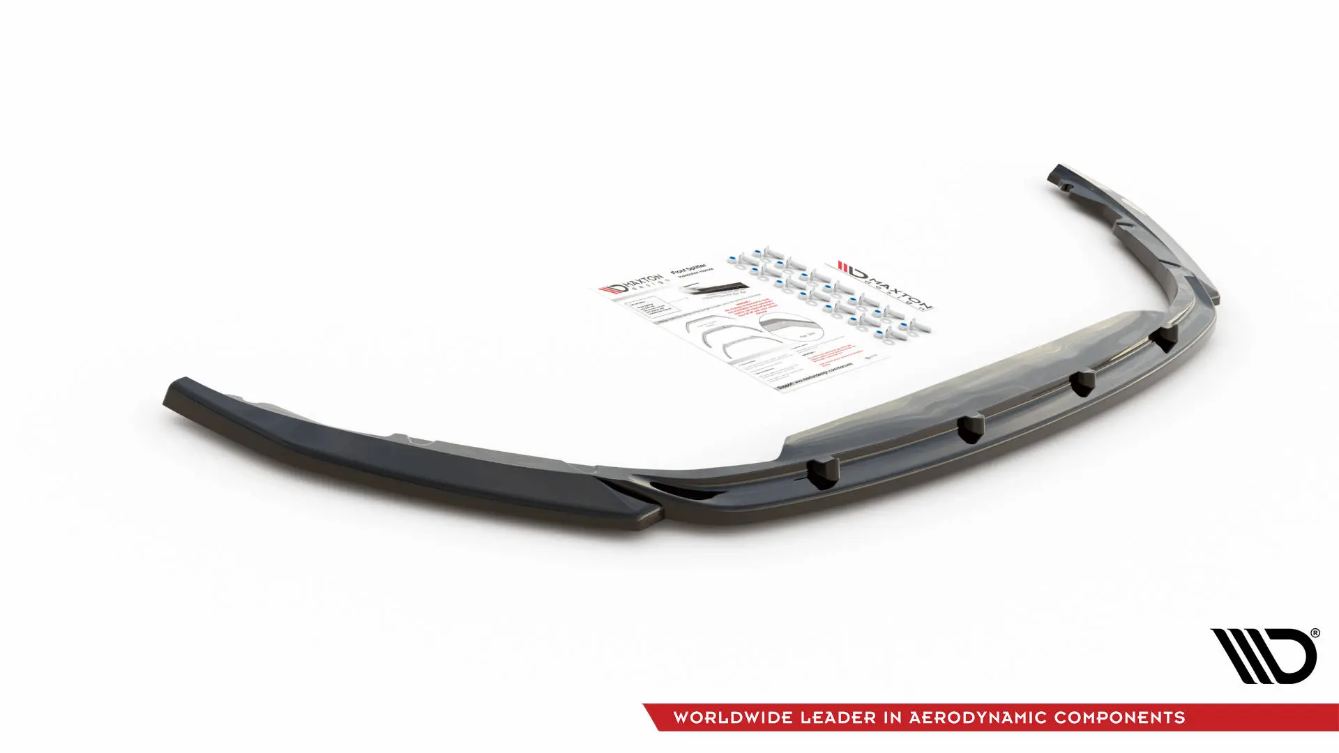 Frontspoiler Renault Clio V 2019-> | V.1 Glossy Black Edition – bilde 5