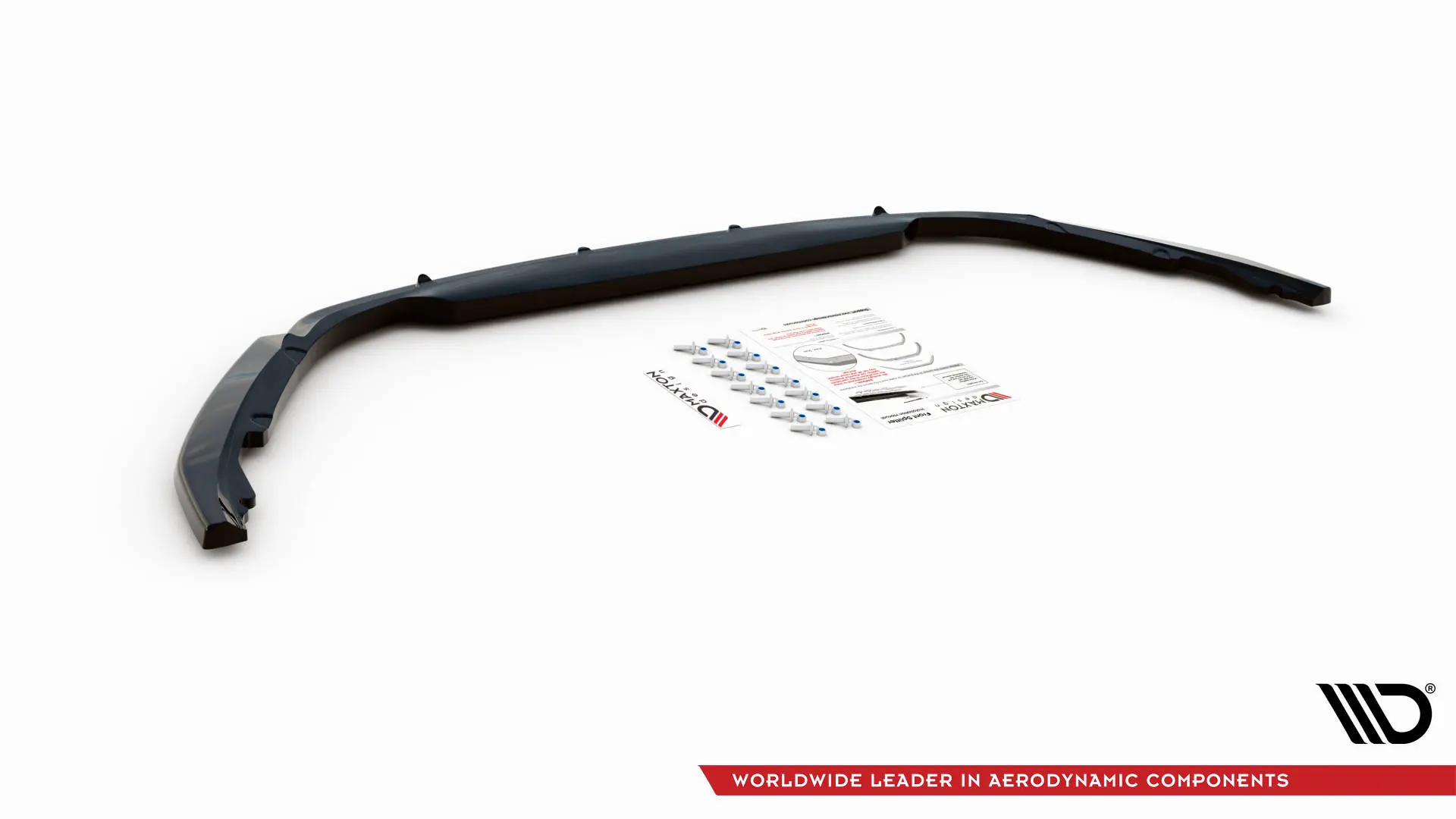 Frontspoiler Renault Clio V 2019-> | V.1 Glossy Black Edition – bilde 6