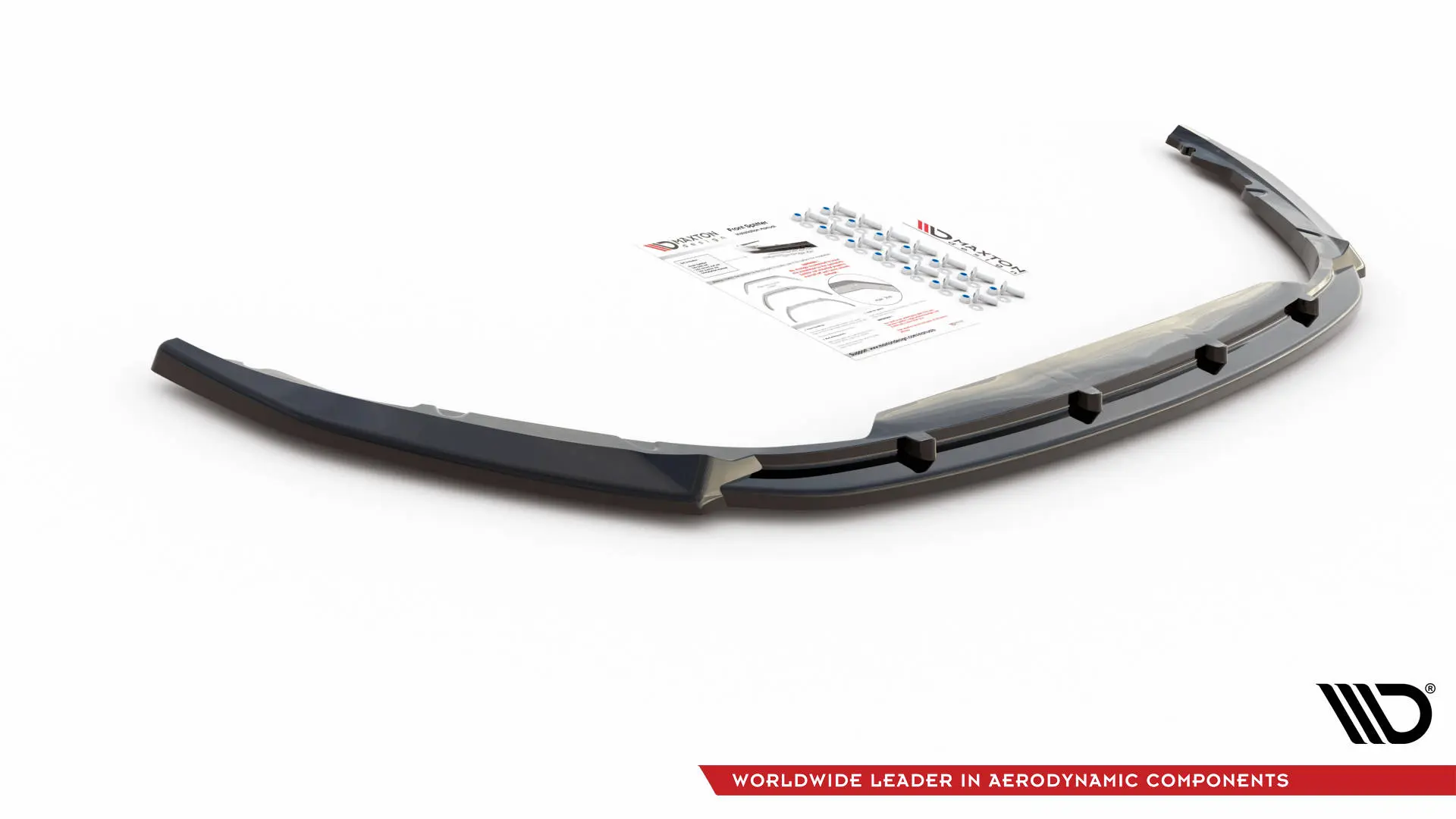 Frontspoiler Renault Clio V 2019-> | V.2 Glossy Black Edition – bilde 5