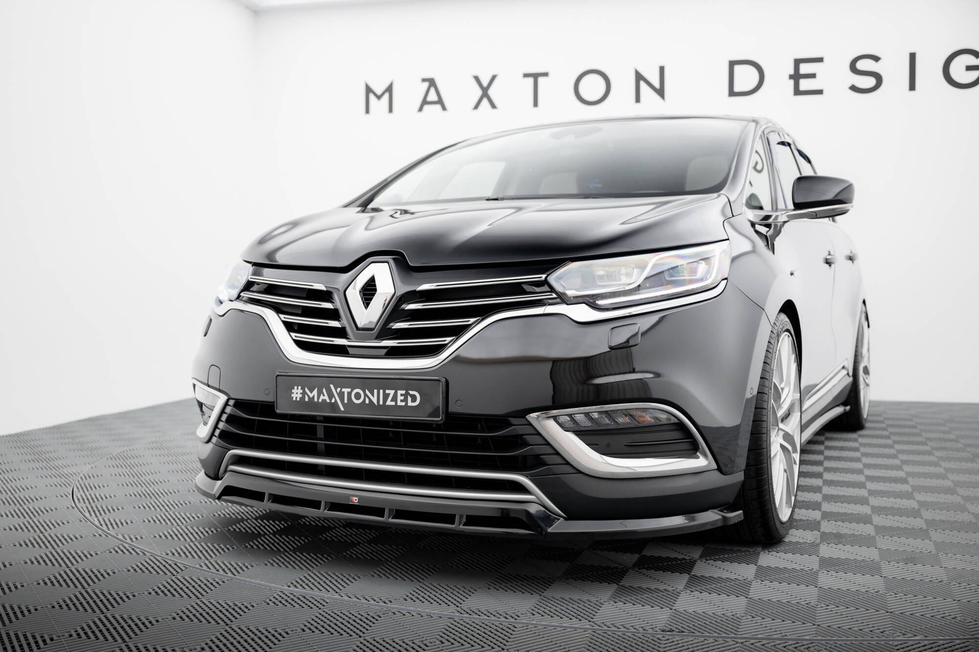 Frontspoiler Renault Espace V 2015 - 2019 | Sport Glossy Black Edition