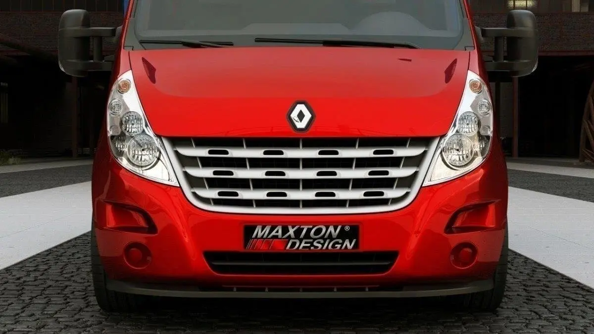 Frontspoiler Renault Master III 2010 - 2019 | Glossy Black Edition – bilde 2