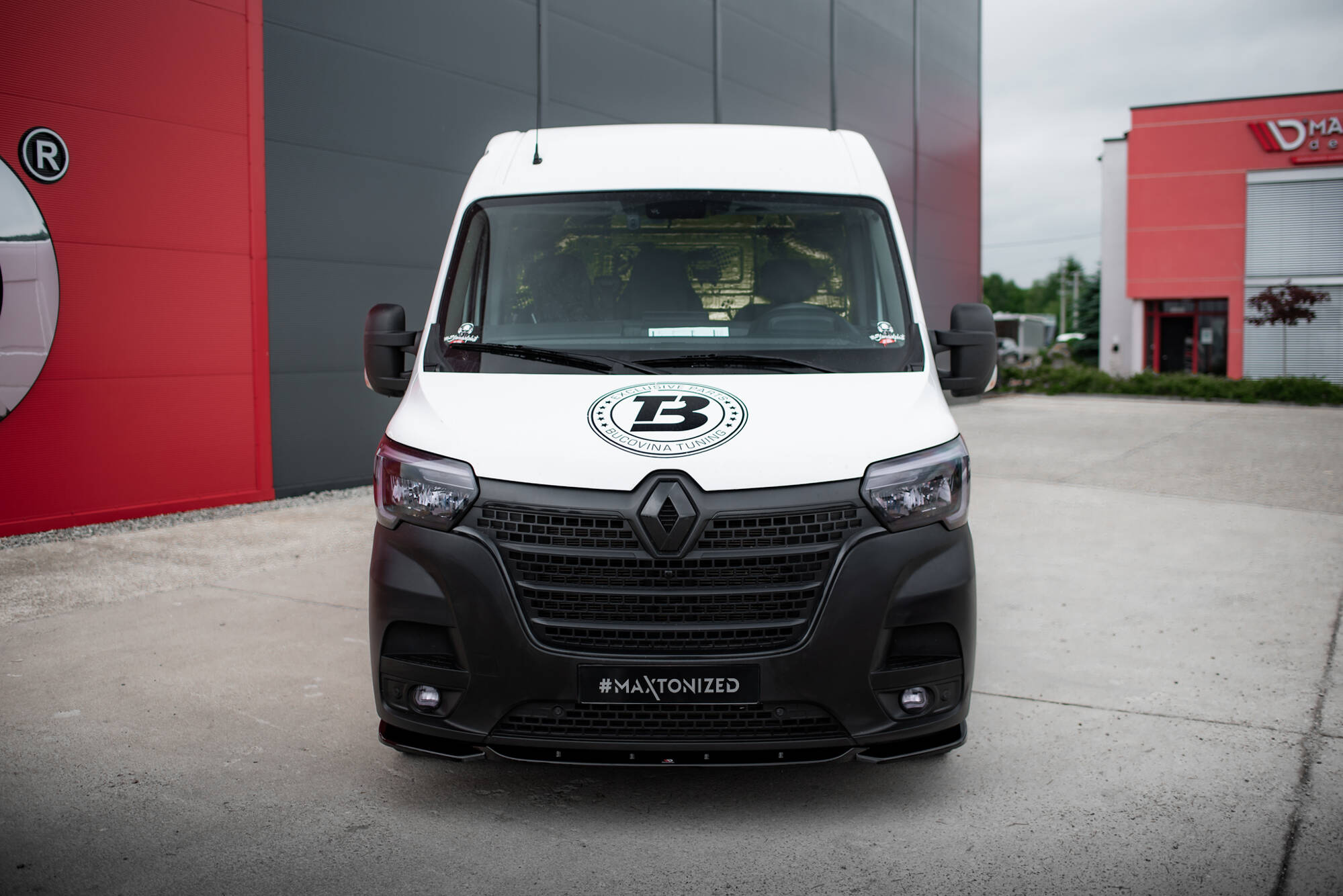 Frontspoiler Renault Master III Facelift 2019 ->  | Sport Glossy Black Edition – bilde 2