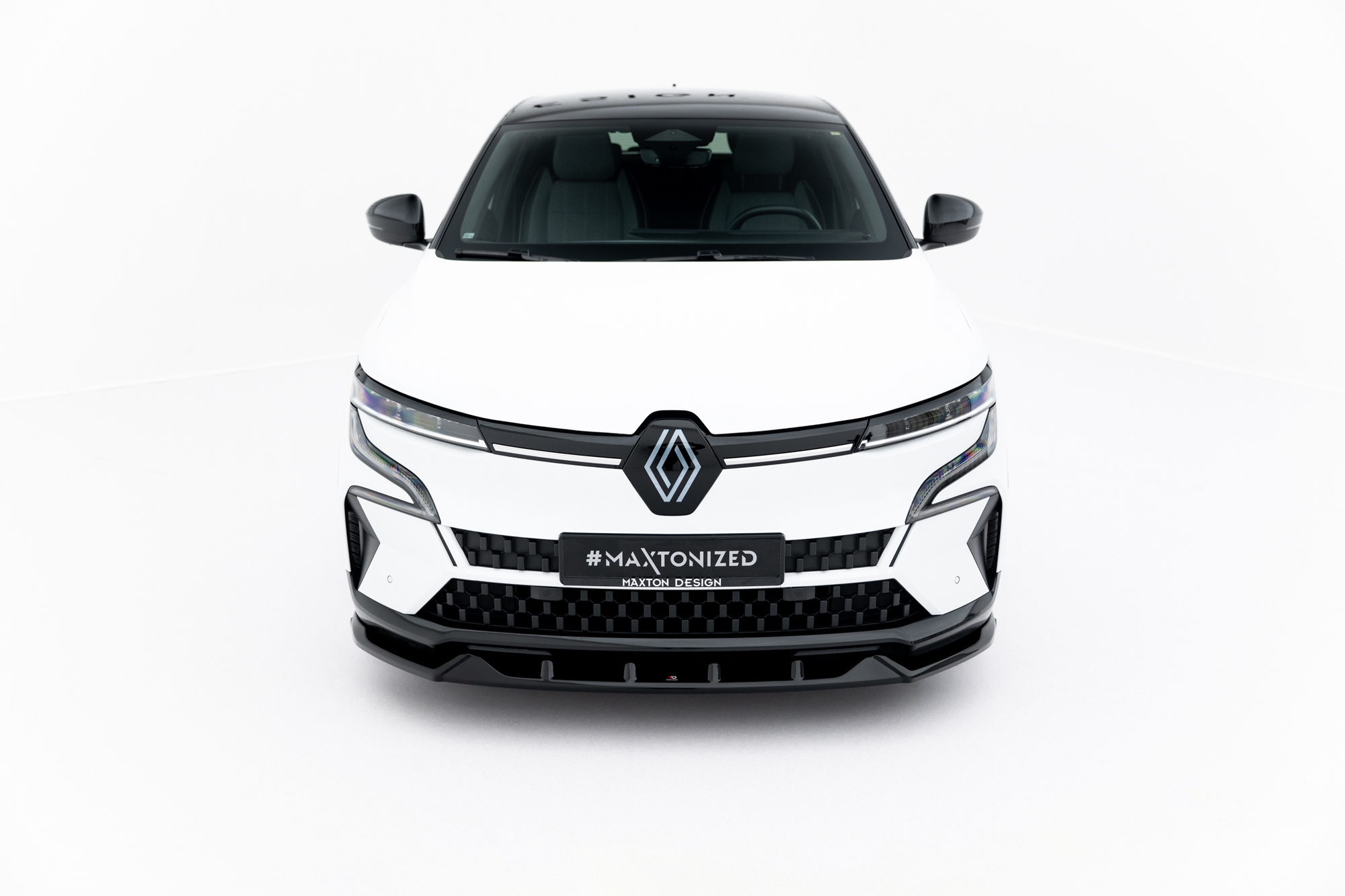 Frontspoiler Renault Megane E-Tech Electric I 2022 -> | Sport Glossy Black Edition – bilde 2