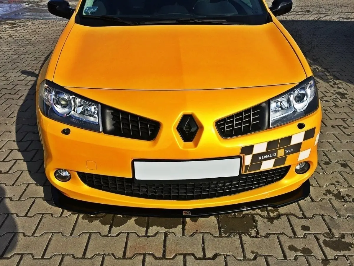 Frontspoiler Renault Megane II RS Facelift 2006-2008 | Glossy Black Edition – bilde 2
