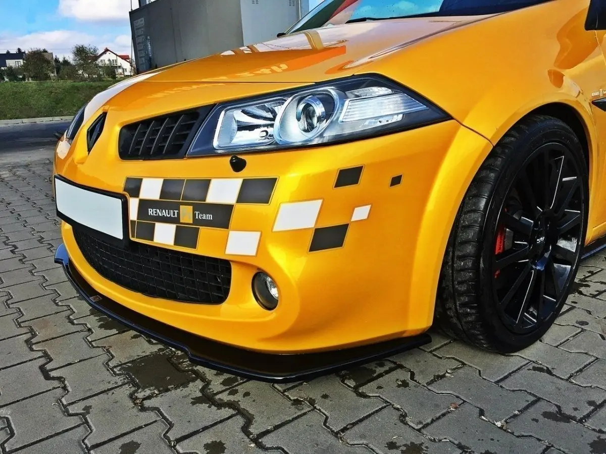 Frontspoiler Renault Megane II RS Facelift 2006-2008 | Glossy Black Edition – bilde 3