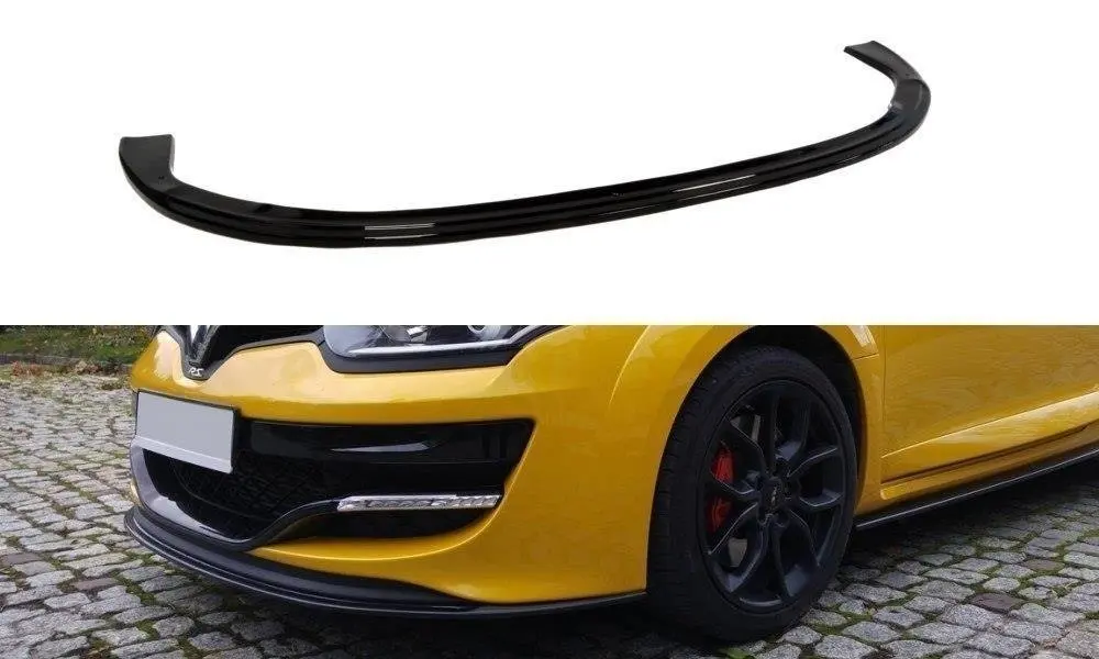 Frontspoiler Renault Megane III RS 2010-2015 | V.1 Glossy Black Edition