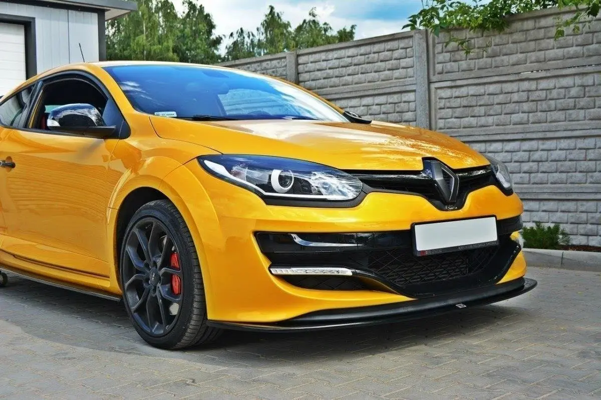 Frontspoiler Renault Megane III RS 2010-2015 | V.2 Glossy Black Edition