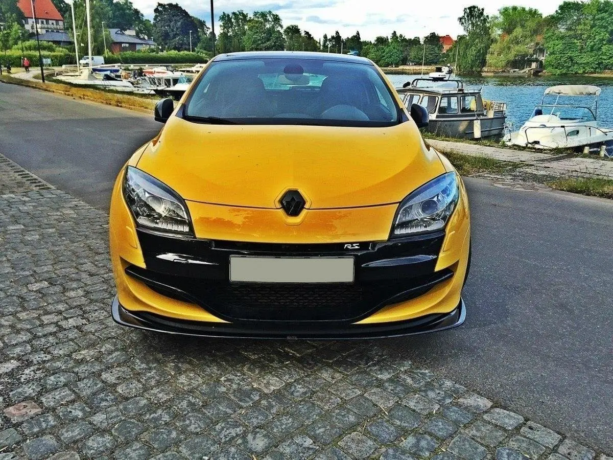 Frontspoiler Renault Megane III RS 2010-2015 | V.2 Glossy Black Edition – bilde 4