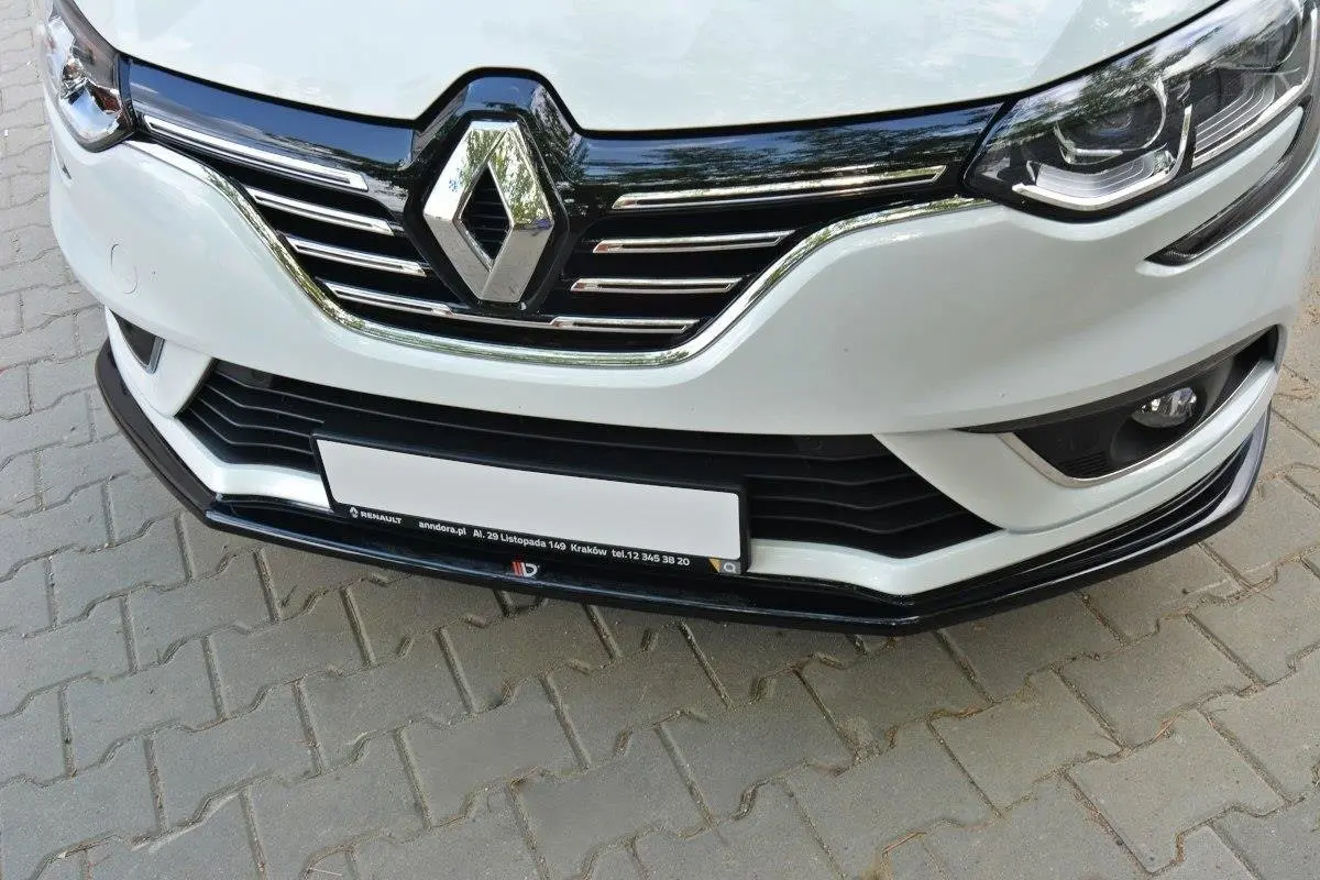 Frontspoiler Renault Megane IV 2016-> | V.1 Glossy Black Edition