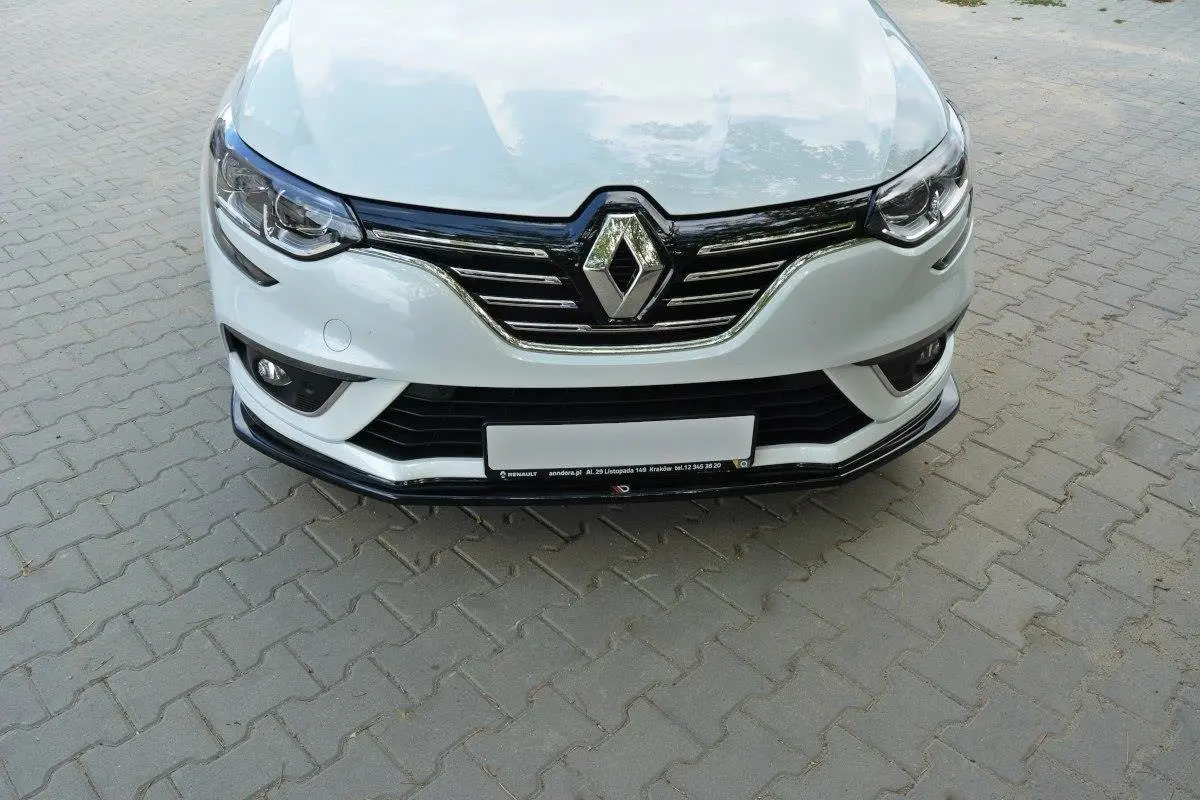 Frontspoiler Renault Megane IV 2016-> | V.1 Glossy Black Edition – bilde 3