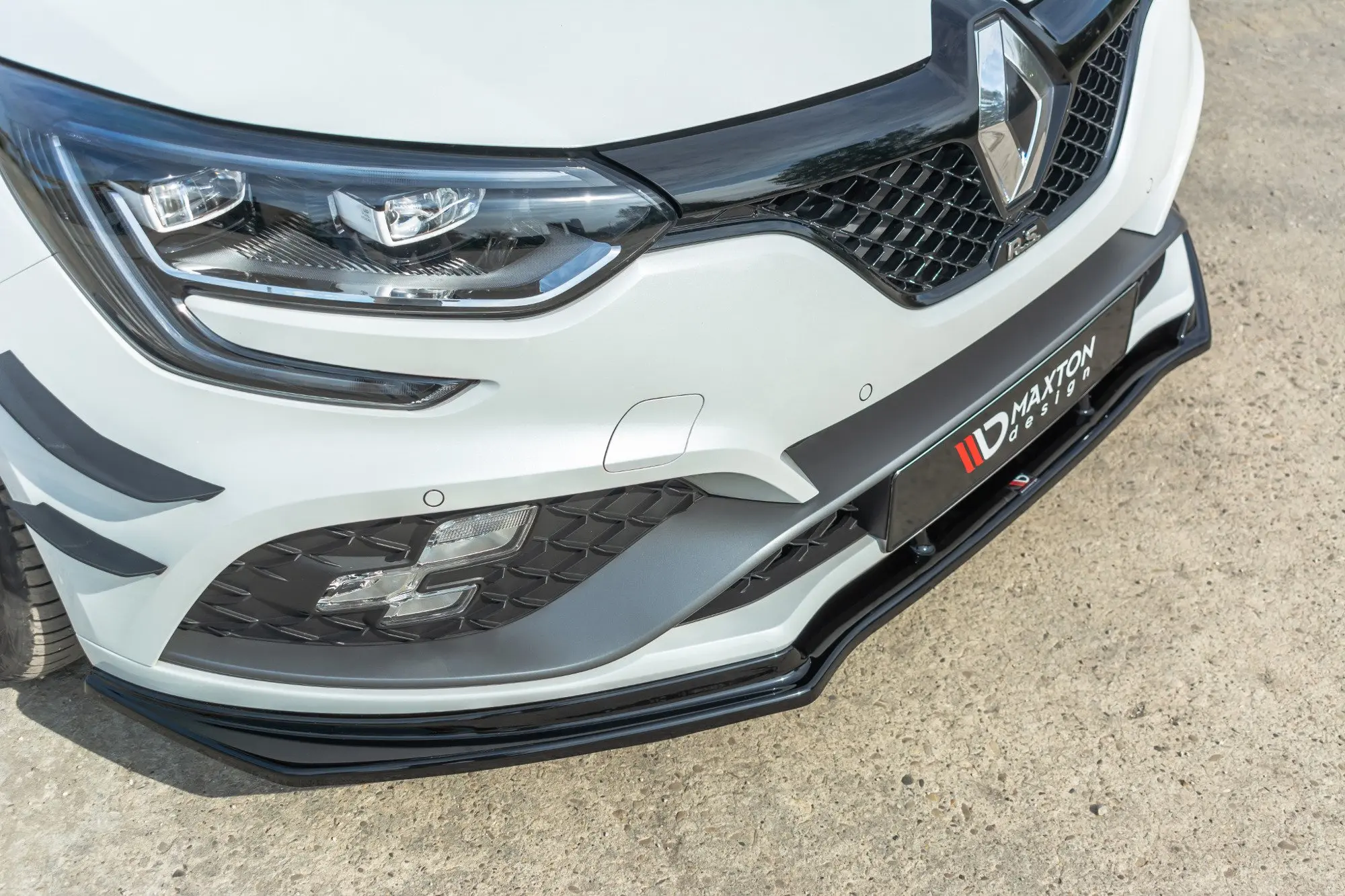 Frontspoiler Renault Megane IV RS 2018-> | V.1 Glossy Black Edition