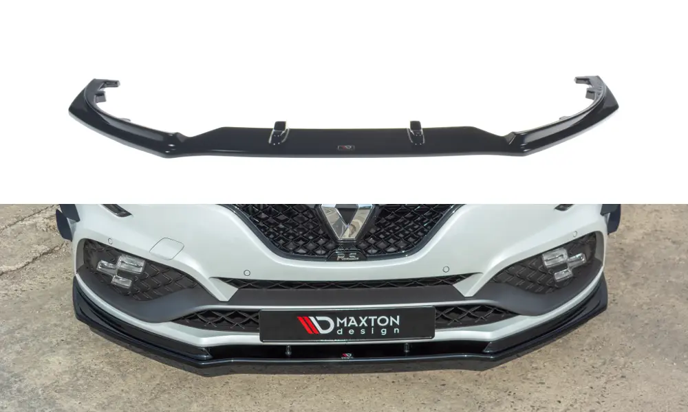 Frontspoiler Renault Megane IV RS 2018-> | V.1 Glossy Black Edition – bilde 2