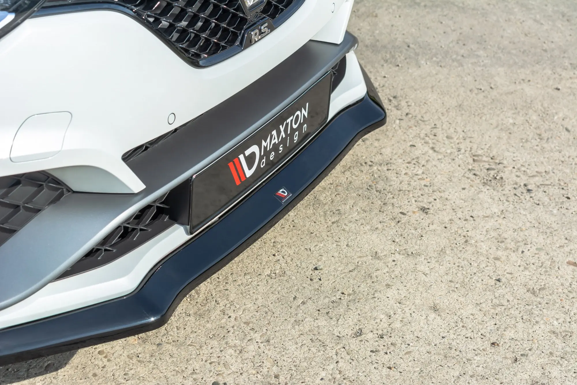 Frontspoiler Renault Megane IV RS 2018-> | V.2 Glossy Black Edition