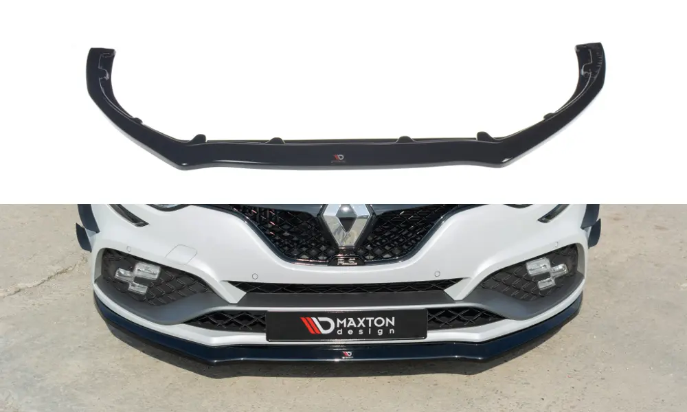 Frontspoiler Renault Megane IV RS 2018-> | V.2 Glossy Black Edition – bilde 3