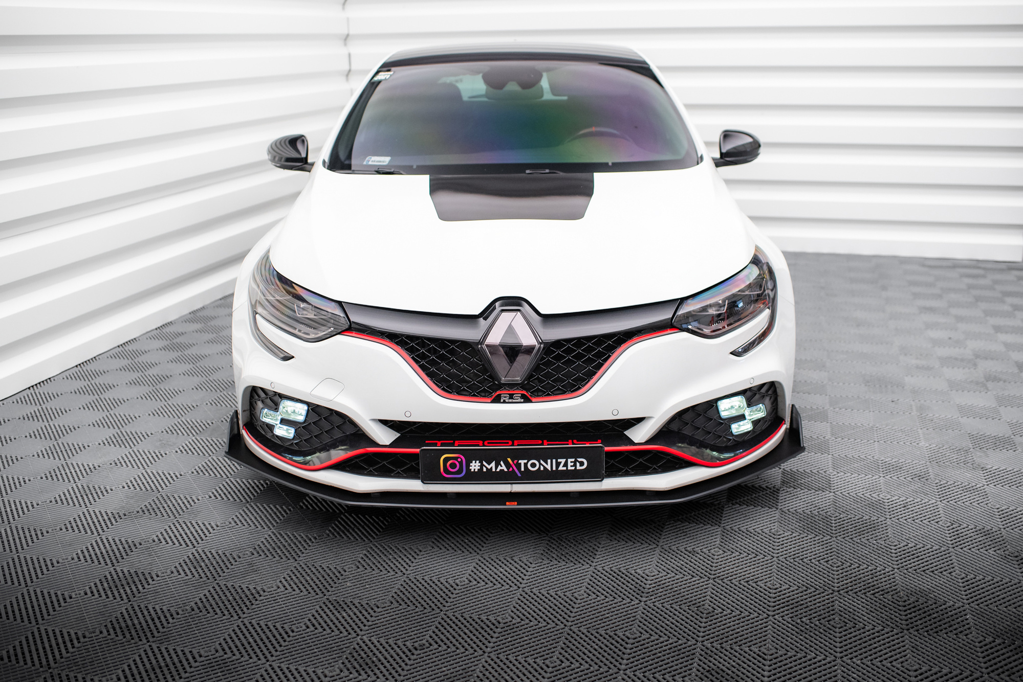 Frontspoiler Renault Megane RS IV 2018 - 2020 | Sport Glossy Black Edition – bilde 2
