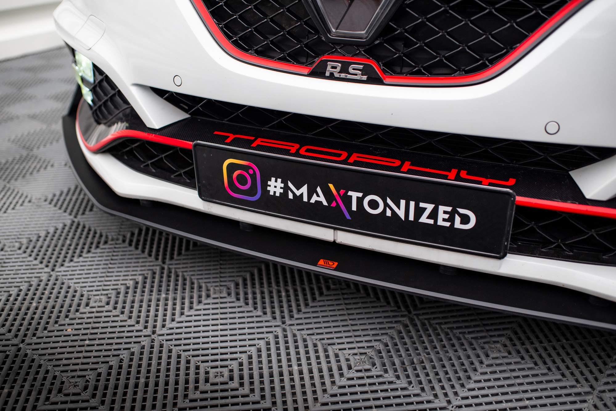 Frontspoiler Renault Megane RS IV 2018 - 2020 | Sport Glossy Black Edition – bilde 3