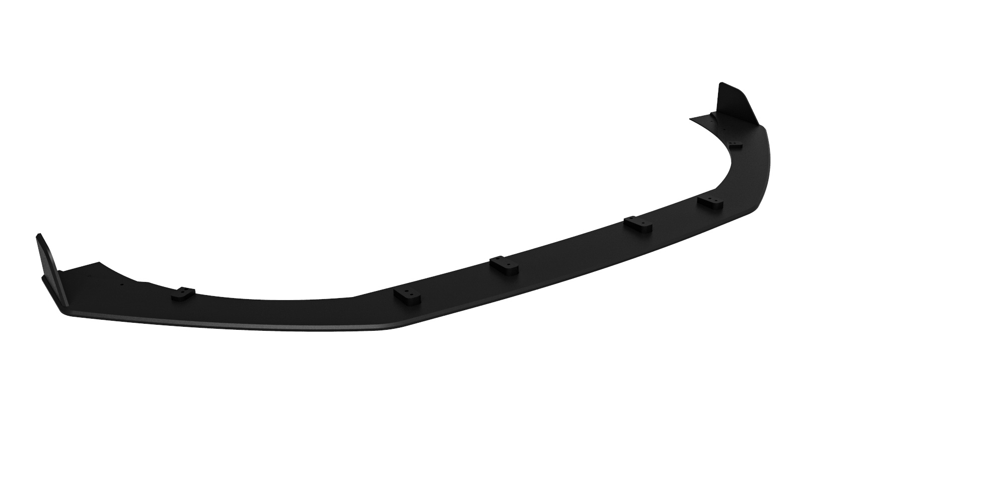 Frontspoiler Renault Megane RS IV 2018 - 2020 | Sport Glossy Black Edition – bilde 4