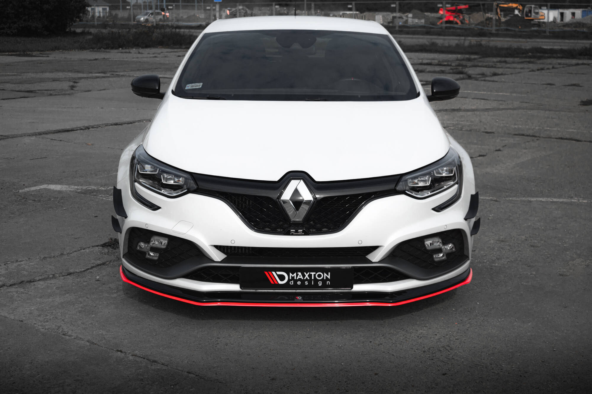 Frontspoiler Renault Megane RS IV 2018 - 2020 | Sport Glossy Black Edition V3 – bilde 2